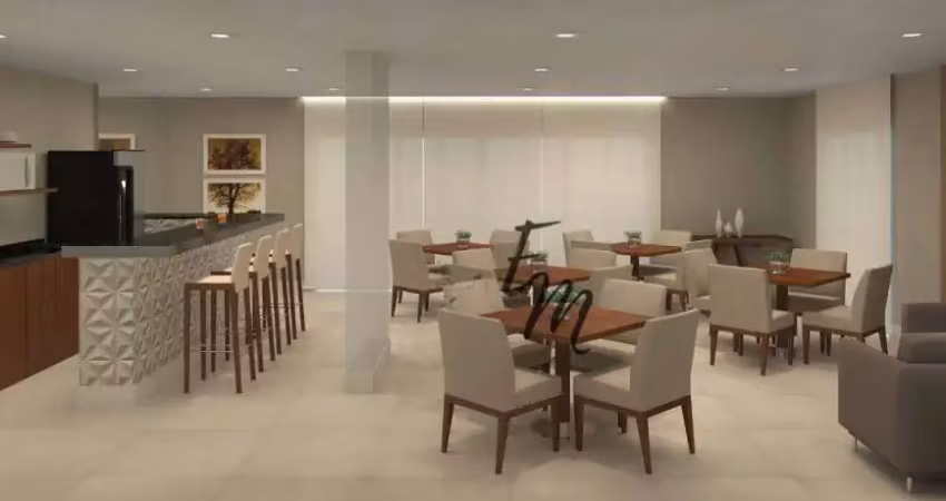 Apartamento 02 dormitórios com lazer completo na aviação - praia grande - são paulo