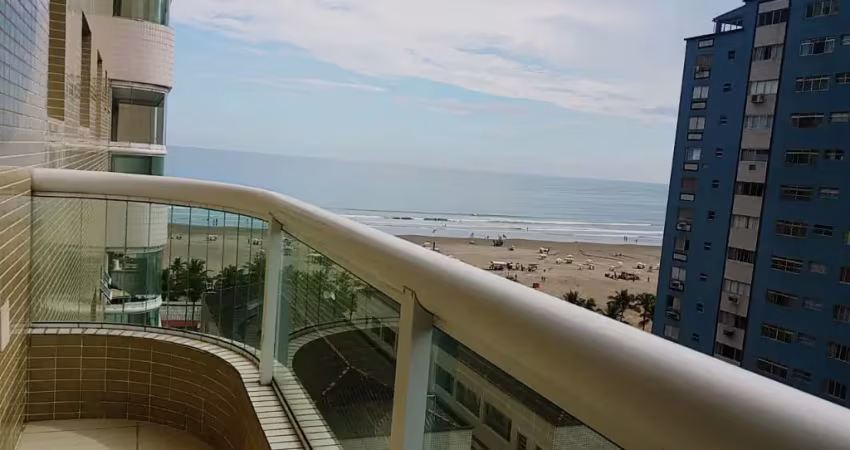 Apartamento com 3 dormitórios à venda, 102 m² por r$ 1.560.000 - vila guilhermina - praia grande/sp