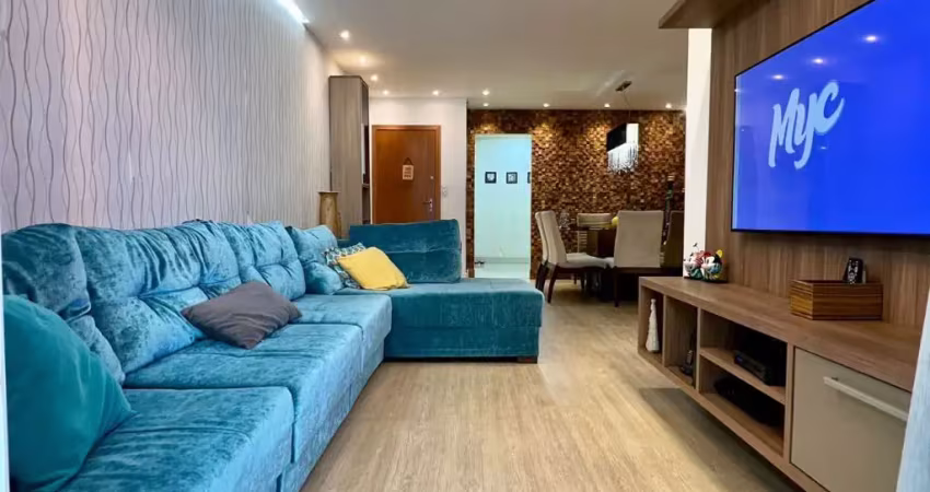 Apartamento com 3 dormitórios à venda, 170 m² por r$ 850.000 - tupi - praia grande/sp