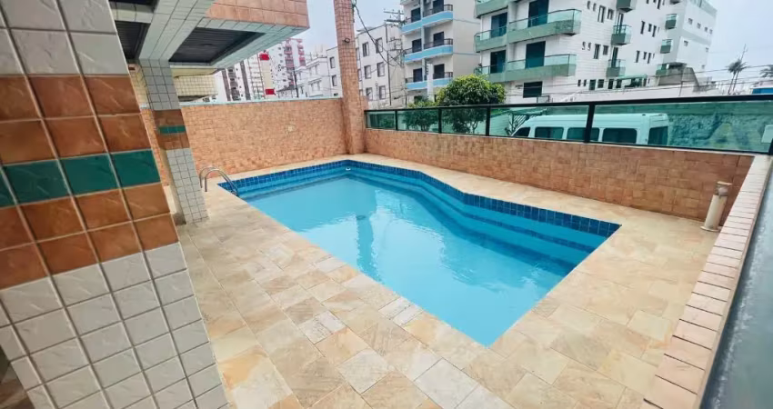 Apartamento com 3 dormitórios à venda, 120 m² por r$ 590.000 - vila guilhermina - praia grande/sp
