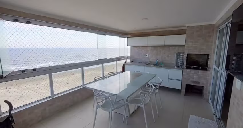 Apartamento com 3 dormitórios à venda, 192 m² por r$ 2.050.000 - aviação - praia grande/sp