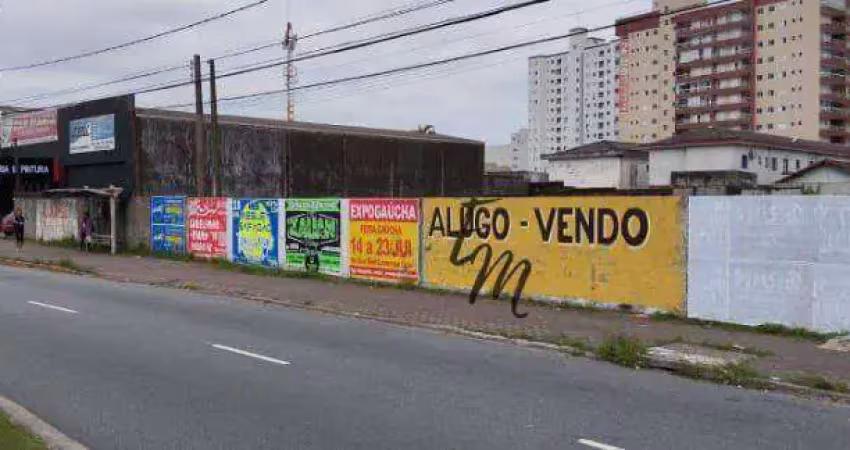 Terreno à venda, 1267 m² por r$ 6.500.000 - aviação - praia grande/sp
