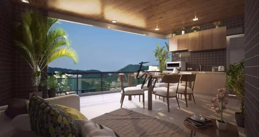 Apartamento com 3 dormitórios à venda, 160 m² por r$ 500.000,00 - canto do forte - praia grande/sp