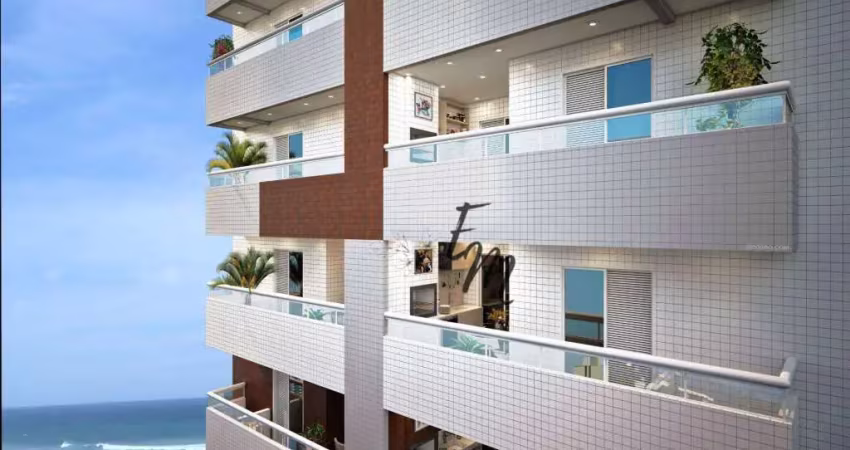 Apartamento com 2 dormitórios à venda, 79 m² por r$ 440.000,00 - maracanã - praia grande/sp
