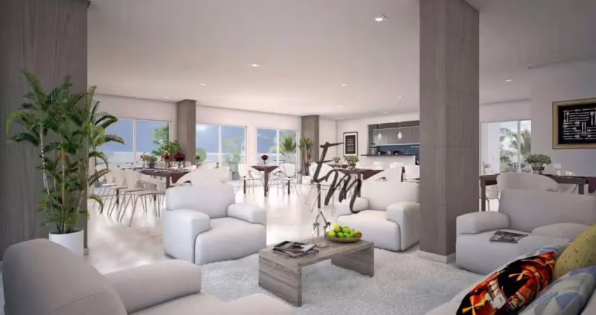 Apartamento com 2 dormitórios à venda, 63 m² por r$ 338.000,00 - maracanã - praia grande/sp