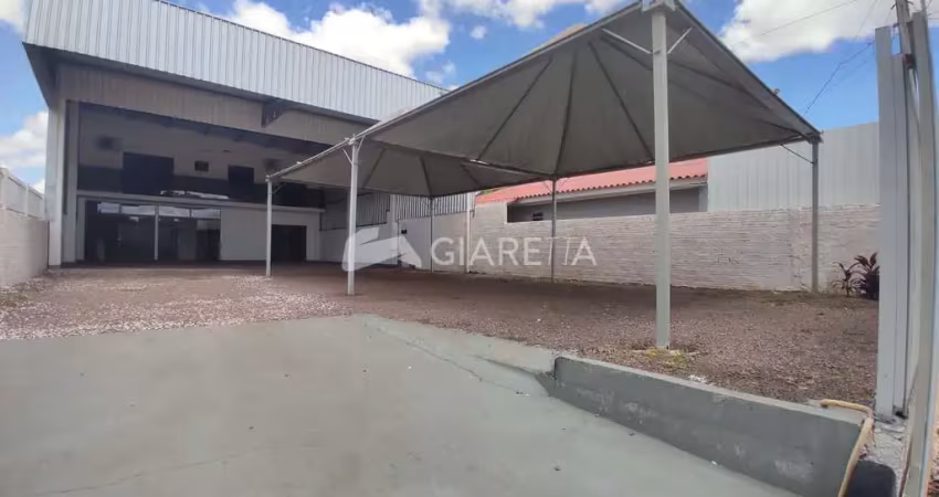 Barracão com sobrado em anexo para locação, jardim gisela, toledo - pr