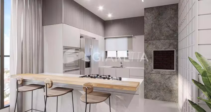Apartamento a venda, san carlos, jardim la salle, toledo - pr