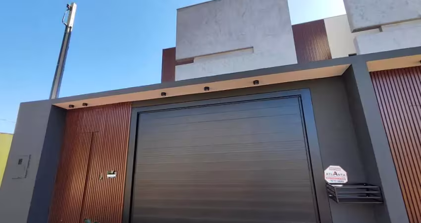 Sobrado moderno à venda, em ótima localização, jardim tocantins, toledo - pr