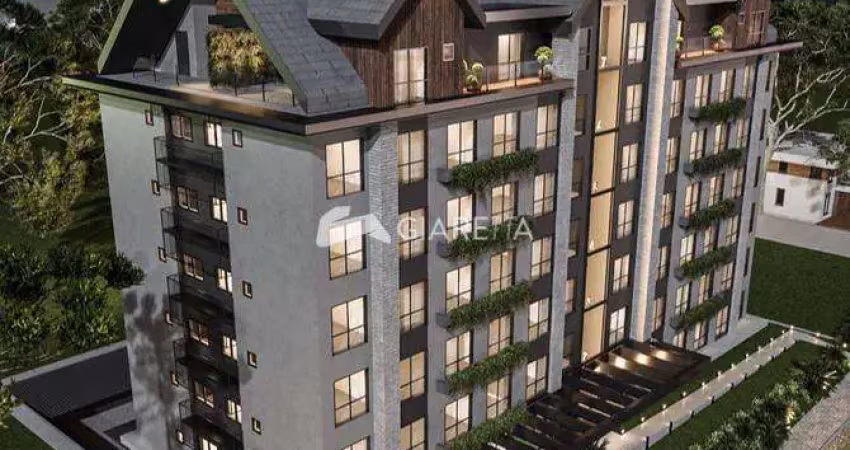 Apartamento no centro de toledo - pr, no charmoso edifício gramado garden