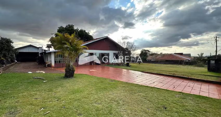 Casa com ampla sobra de terreno à venda, são luiz do oeste, toledo - pr