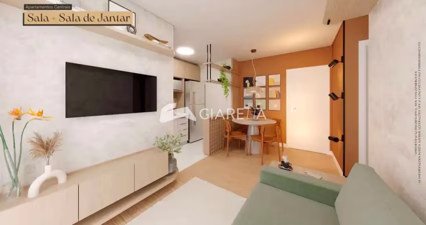 Apartamento no  residencial carmel à venda, vila industrial, toledo - pr