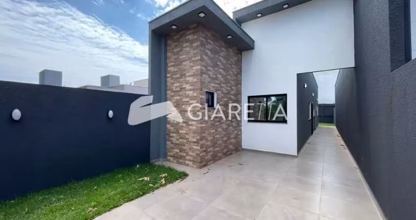 Casa com 02 dormitórios à venda, jardim coopagro, toledo - pr