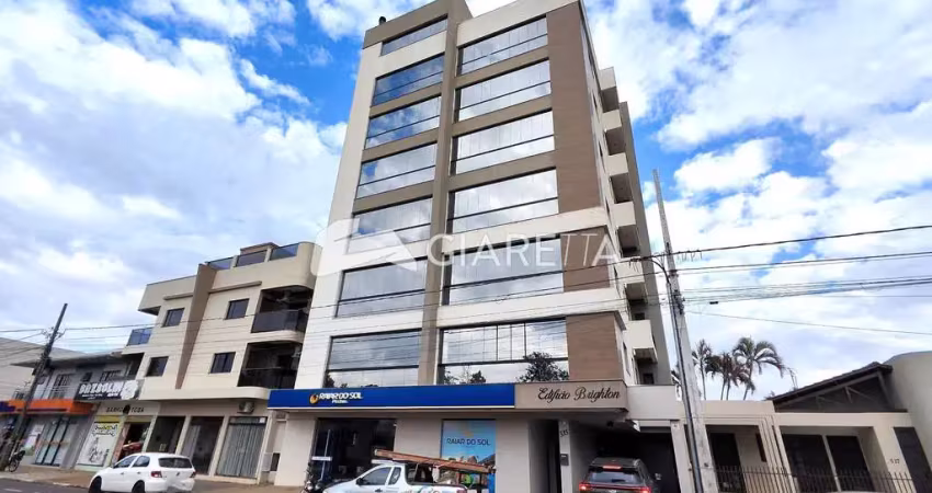 Apartamento mobiliado com 03 dormitórios, locação, jardim gisela, toledo - pr