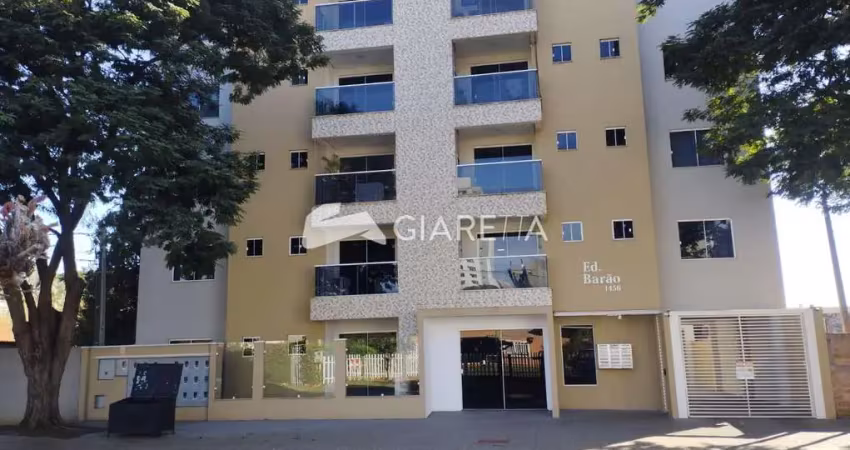 Apartamento para locação no edifício barão, vila industrial, toledo - pr
