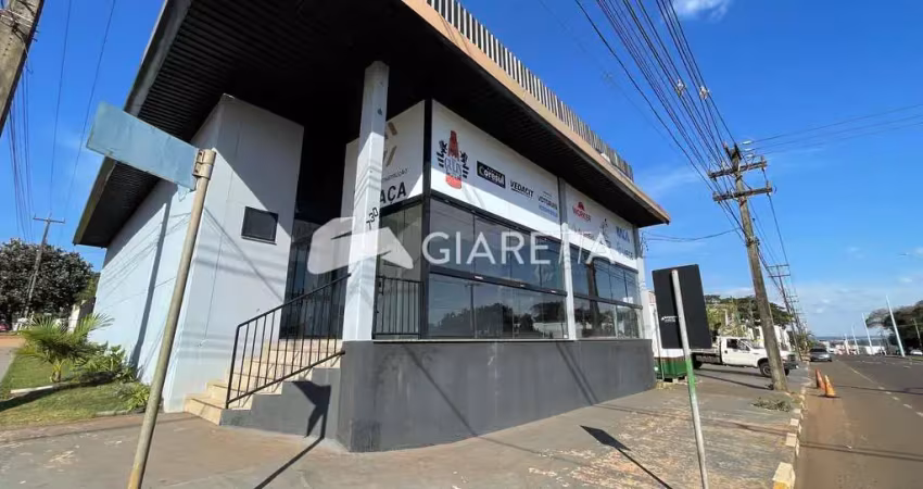 Sala comercial com barracão para locação, jardim pancera, toledo - pr