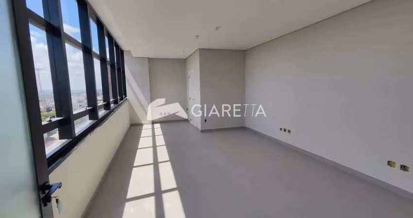 Sala comercial para locação no edifício corporativo taipas, centro, toledo - pr