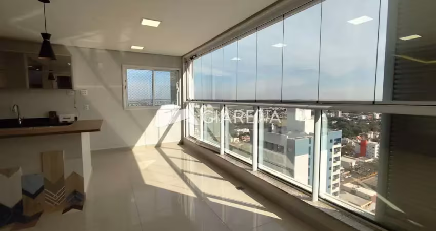 Apartamento amplo para locação no edifício aliança, centro, toledo - pr