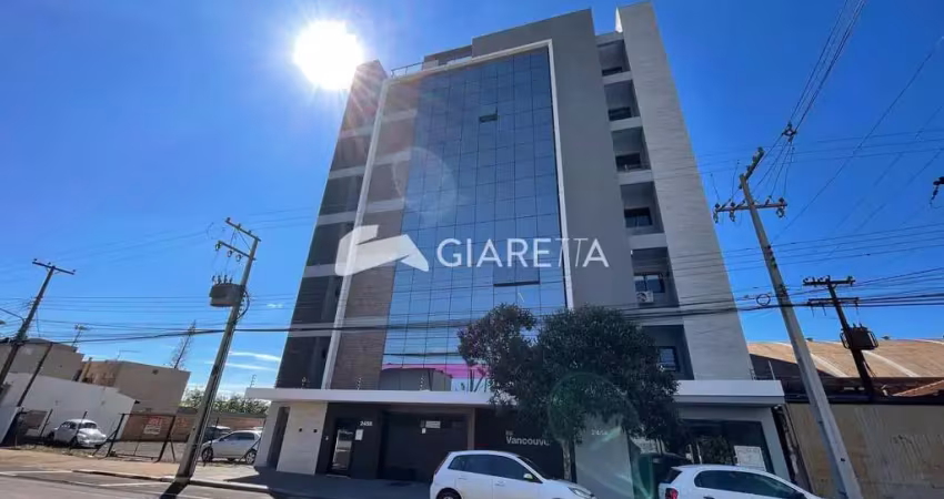 Apartamento semi mobiliado no edifício vancouver para locação, centro, toledo-pr