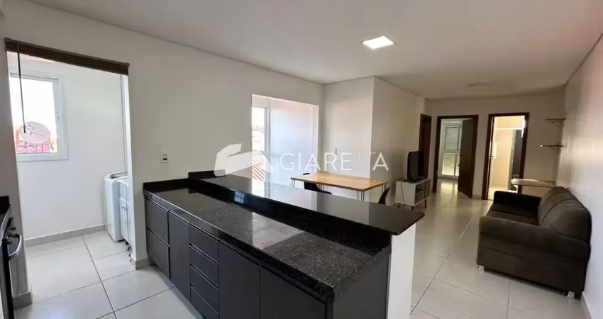Apartamento amplo para locação no edifício zl, jardim tocantins, toledo - pr