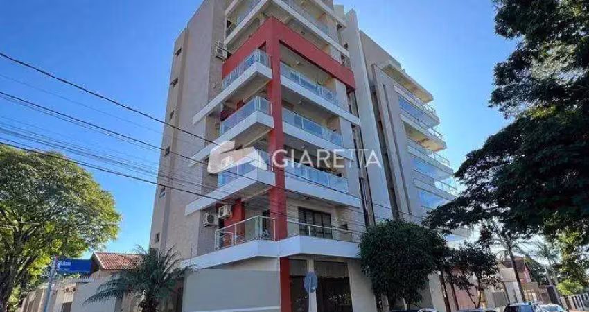 Apartamento para locação no residencial bella luna, jardim la salle, toledo - pr