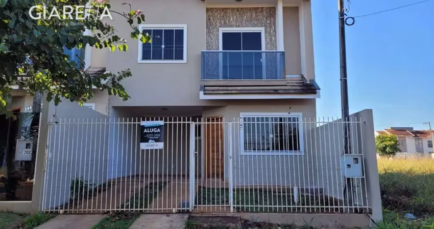 Sobrado amplo para locação em excelente localização, vila becker, toledo-pr