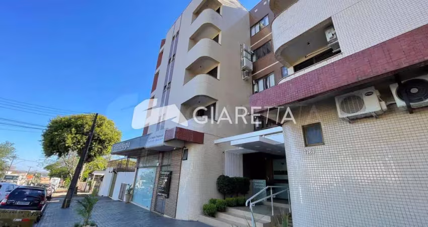 Apartamento amplo para locação, edifício verdes campos, centro, toledo - pr