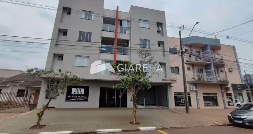 Apartamento amplo para locação no edifício san mar, jardim coopagro, toledo-pr