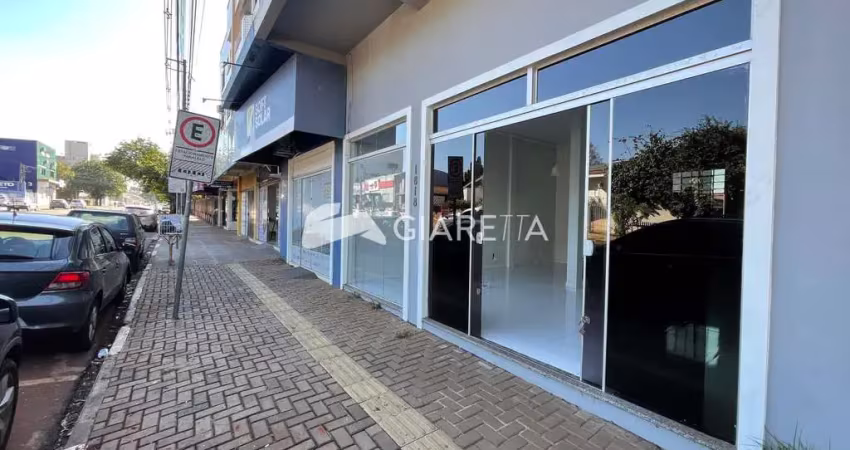Sala comercial em excelente localização para locação no centro, toledo - pr