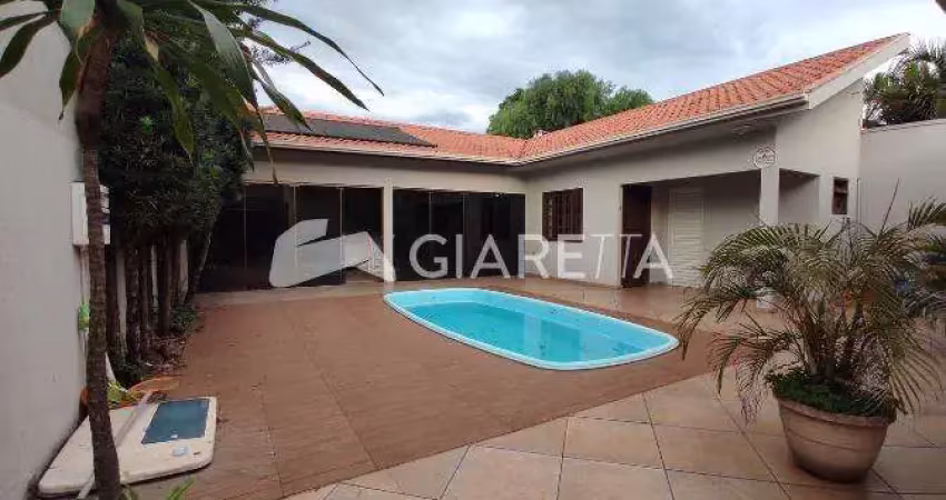 Casa com píscina aquecida  para locação, jardim pancera, toledo - pr