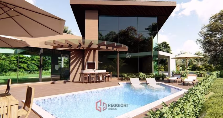 CASA CONDOMÍNIO DO GOLF 4 SUÍTES COM PISCINA