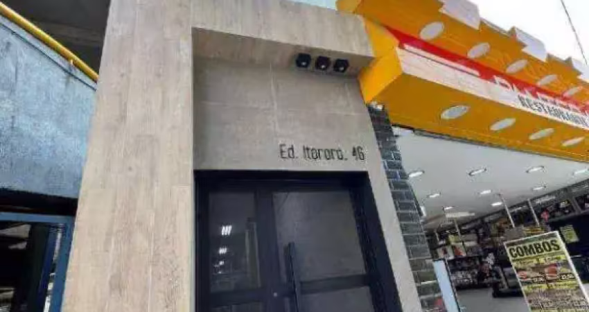 Sala ampla para locação com 77m² ,3 divisorias, banheiro privativo e copa. centro são bernardo do campo