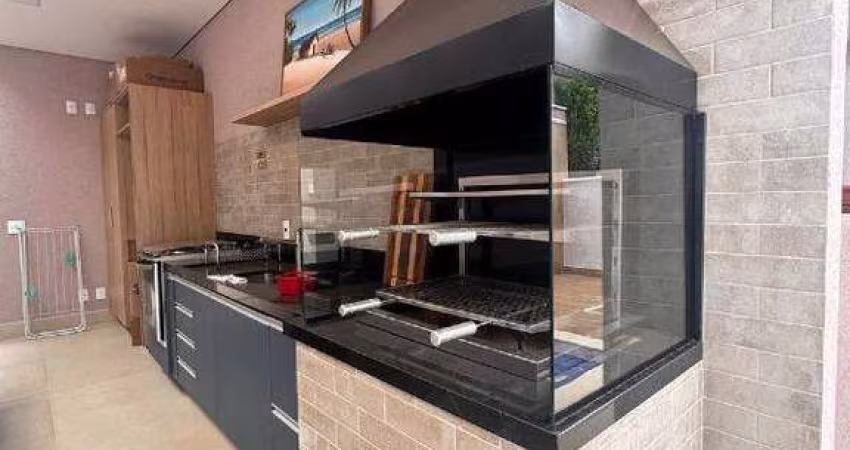 Lindíssima casa térrea nova, 03 suítes no condomínio Residencial Flor da Serra - Valinhos - São Paulo