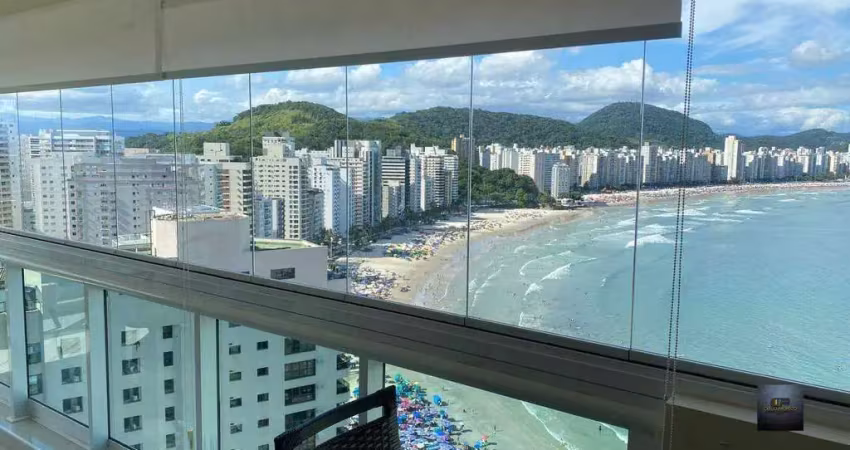 Cobertura duplex praia das astúrias de 196m² à venda, 2 dormitórios, suíte, 2 vagas - guaruja - são paulo