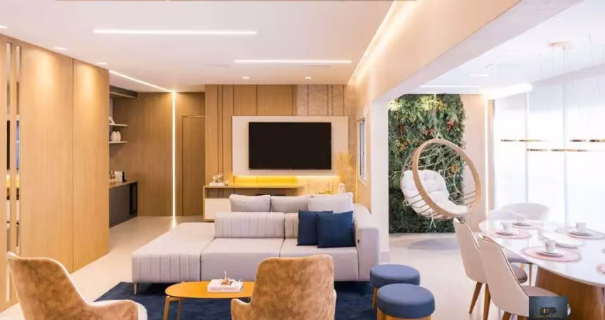 Apartamento à venda com 151m², 3 quartos, 3 suítes, 2 vagas - condomínio family garden - chácara inglesa - são bernardo do campo