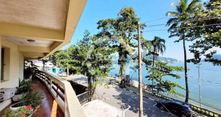Apartamento com vista para o mar à venda, 3 quartos, 1 suíte, 2 vagas, Ilha Porchat - São Vicente/SP