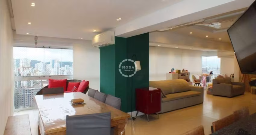 Apartamento à venda, 3 quartos, 1 suíte, 3 vagas, Embaré - Santos/SP