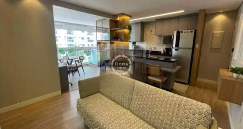 Apartamento à venda, 2 quartos, 1 suíte, 1 vaga, Ponta da Praia - Santos/SP