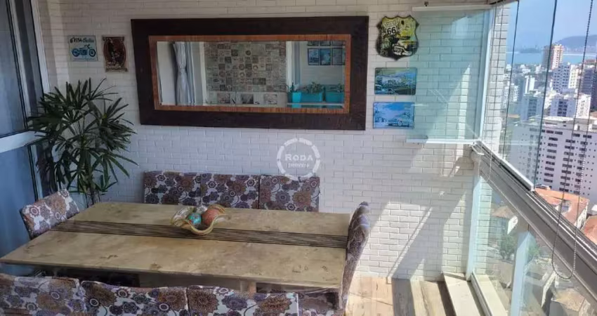 Apartamento na Ponta da Praia com vista maravilhosa totalmente livre para o mar