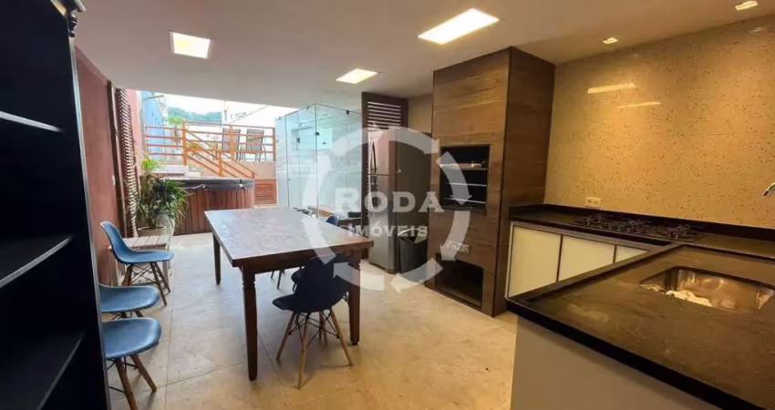 Exclusivo Triplex Mobiliado e Finamente Decorado