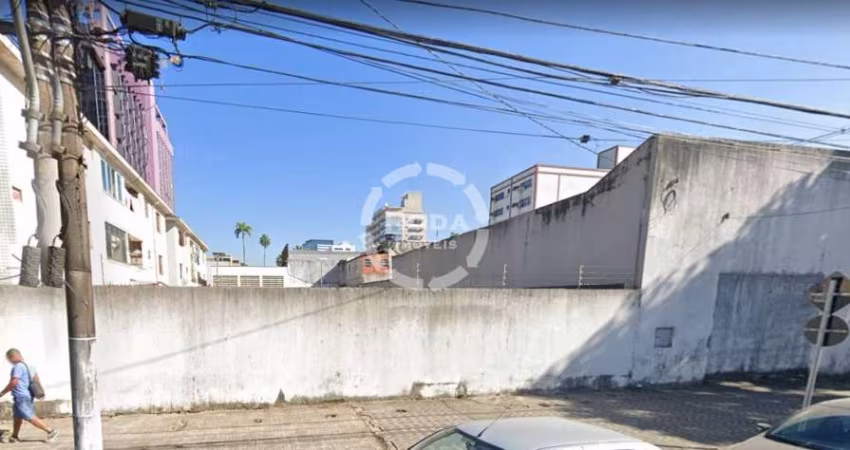 Terreno à venda, Vila Mathias - Santos/SP
