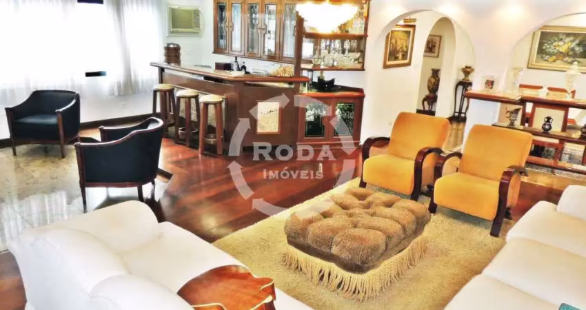 Apartamento à venda – 248m² | 3 suítes | 3 vagas | boqueirão – santos/sp
