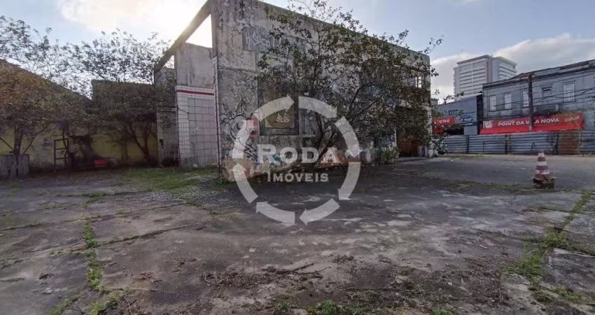 Terreno à venda, Paquetá - Santos/SP