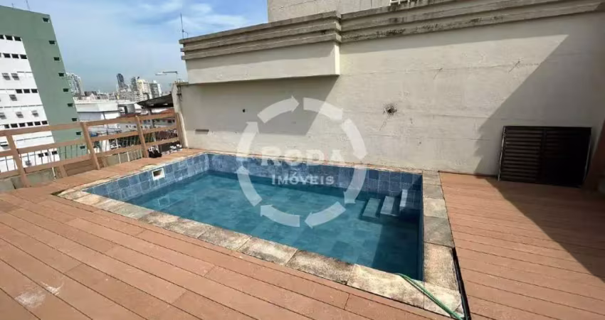 Cobertura a venda em Santos 4 quartos, Campo Grande 890m² aceita permuta
