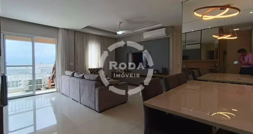 Apartamento moderno no Estuário – 2 dormitórios, suíte, 2 vagas de garagem, lazer completo - Santos/SP