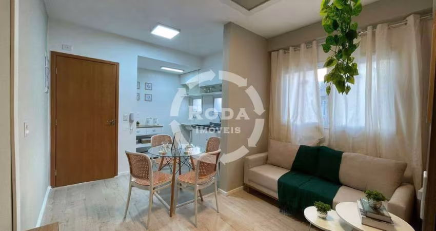 Apartamento à venda, 2 quartos, 1 vaga, Estuário - Santos/SP