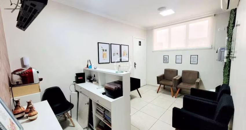 Sala Comercial no Boqueirão, Santos/SP – Pronta para Uso e Excelente Localização