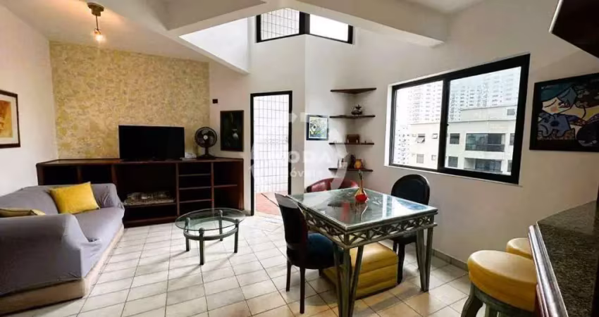 Apartamento duplex frente mar a venda em santos, localizado no bairro da ponta da praia.