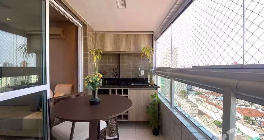 Apartamento com varanda grill e vista livre 2 quartos sendo 1 suíte lazer completo e 1 vaga campo grande