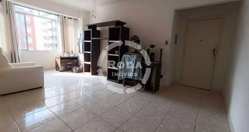 Excelente apartamento de 1 dormitório amplo no José Menino em Santos na quadra da praia,