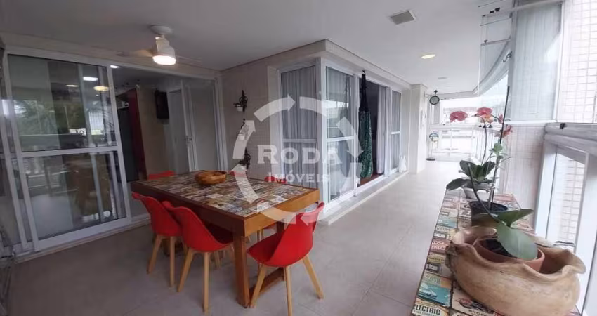 Apartamento à venda, 3 quartos, 3 suítes, 3 vagas, Ponta da Praia - Santos/SP